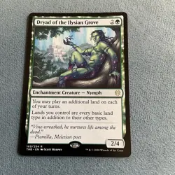 MTG - Dryad Of The Ilysian Grove - Theros Beyond Death - NM- MAGIC CARD - Image 1