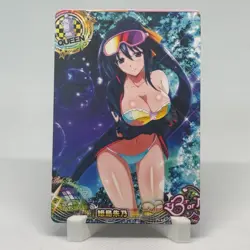 High School DxD Akeno Himejima Goddess Story Anime Waifu ACG Foil Card - Image 2