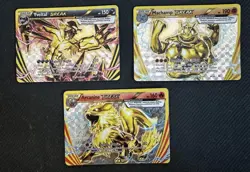 3 Pokemon Break Cards - Arcanine XY180, Yveltal 66/114, Machamp 60/108 LP/MP - Image 1