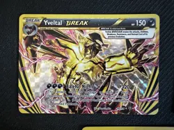 3 Pokemon Break Cards - Arcanine XY180, Yveltal 66/114, Machamp 60/108 LP/MP - Image 2