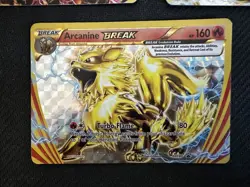 3 Pokemon Break Cards - Arcanine XY180, Yveltal 66/114, Machamp 60/108 LP/MP - Image 4