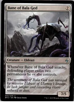 Bane of Bala Ged - U - Battle for Zendikar - 1 - LP - Regular - Image 1