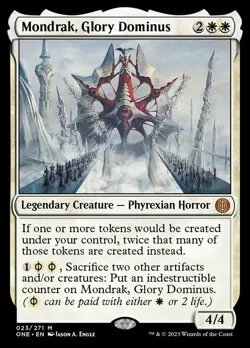 1 x Mondrak, Glory Dominus - Phyrexia: All Will Be One - NM-Mint - MTG - Image 1
