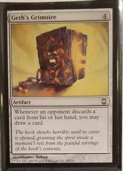1x Geth's Grimoire NM x1 -- Darksteel -- MTG - Image 1