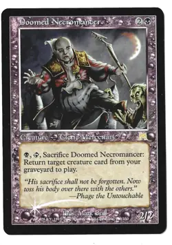 Doomed Necromancer - [Foil] Onslaught LP - Image 1