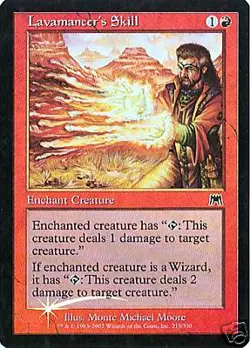 MTG - Onslaught - Lavamancer's Skill - 2X - Foil - NM - Image 1