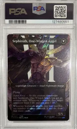 PSA 10 GEM MINT Magic the Gathering MTG Sephiroth Surge Foil 0527 Final Fantasy - Image 2