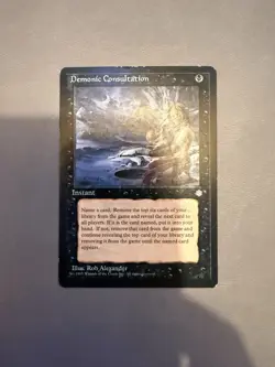 Demonic Consultation Ice Age Regular MTG Magic The Gathering - Image 1