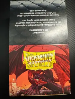 Dragon Shield White Classic Display - 10 Boxes Of 100 Protective Sleeves - Image 3