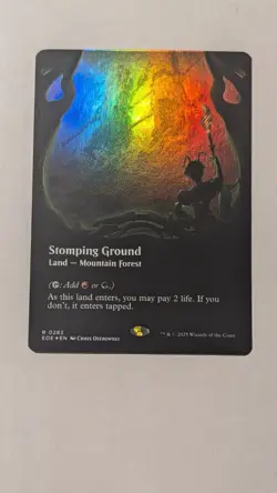 Stomping Ground (Borderless) - FOIL - [Edge of Eternities] MTG Magic EOE 283 - Image 1