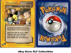 2002 Pokemon, Aquapolis, #130/147 Pokemon Fan Club, Uncommon - Image 1