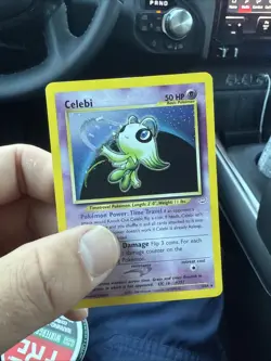 Celebi Neo Revelation Holo Rare Pokemon TCG Card 3/64 HP - Image 2