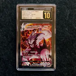 CGC PRISTINE 10 - Single Strike Urshifu Vmax Full Art 168 Pokemon Battle Styles - Image 1