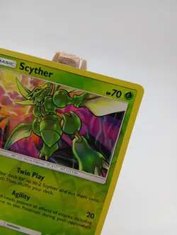 Scyther 4/168 - Celestial Storm - Rare Reverse Holo LP Pokemon Card, 2018 - Image 5