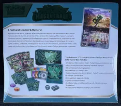 Pokemon TCG Scarlet & Violet Twilight Masquerade Elite Trainer Box Unopened ETB - Image 2