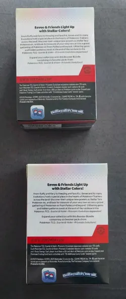 Pokemon TCG Lot Of (2) Scarlet And Violet Prismatic Evolutions Booster Bundle - Image 2