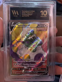 🔥Pokemon TCG Tornadus V Slab Graded 10🔥 - Image 1