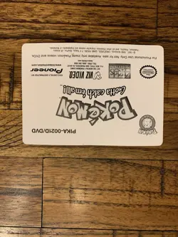 1998 Pokemon Pioneer Viz Video Lenticular Promo - Togepi - PIKA-0021D - Image 2