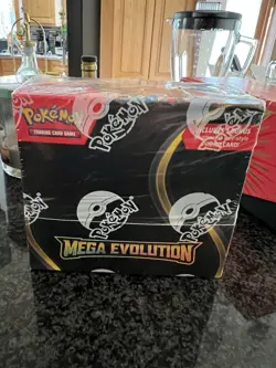 Pokemon TCG Mega Evolution Booster Box With PROMO Included Sealed - Image 1