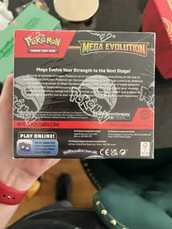 Pokemon TCG Mega Evolution Booster Box With PROMO Included Sealed - Image 2
