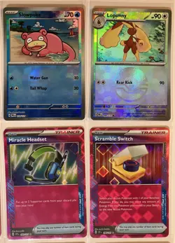 MEGA Evolutions GUMSHOOS Slowpoke Mawile LATIAS EX Poke Ball HOLO Pokemon LOT - Image 4