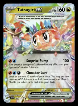 Tatsugiri ex (Double Rare) 142/191 Pokemon Scarlet Violet Surging Sparks - Image 1