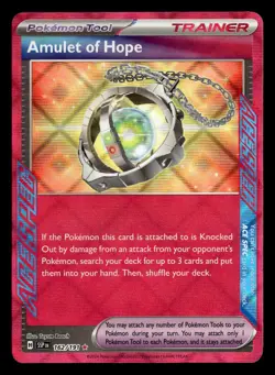 Amulet of Hope (ACE SPEC Rare) 162/191 Pokemon Scarlet Violet Surging Sparks - Image 1
