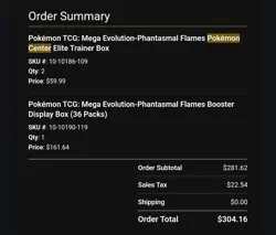 [PC PRESALE BUNDLE] Phantasmal Flames Pokemon Center ETB, Booster Box, AND UPC - Image 4