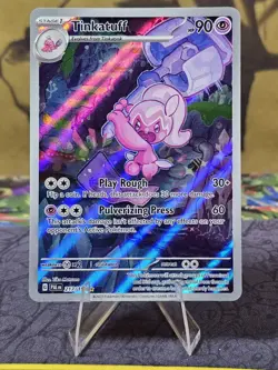Pokemon TCG - Tinkatuff 217/193 Paldea Evolved Illustration Rare Holo LP - Image 1