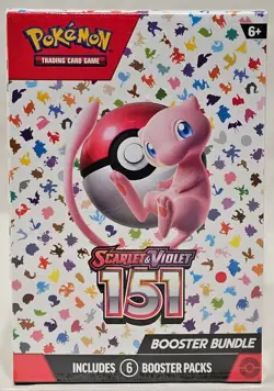 Pokemon Scarlet and Violet 151 Booster Bundle Box (6 Packs) -- Brand New 820650853210 - Image 2