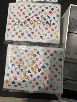 Lot of 6 Packs Pokemon 151 Elite Trainer Box Sleeves - Brand New 2 Have Writing - Image 5