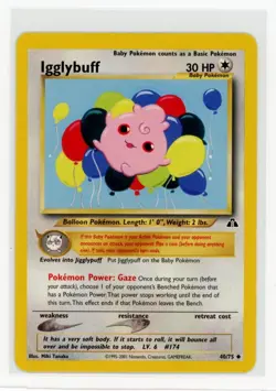 Pokemon Neo Discovery #40/75 Igglybuff - Image 1