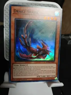 Yu-Gi-Oh! Drake Shark ROTA-EN002 Super Rare 1st Edition NM ENG - Image 1