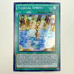 Yugioh Magical Spring DUEA-EN065 Secret Rare Unlimited Holo - NM-MINT - Image 1