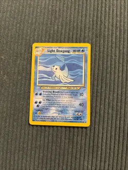 Pokemon TCG Light Dewgong Neo Destiny Card 45/105 Unlimited Uncommon - Image 1