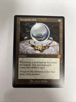Mesmeric Orb Brothers War Retro Frame Nonfoil Card #31 MTG - Image 1