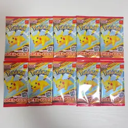 Pokemon Card McDonald's Promo 10 Pack Pikachu 020/M-P and Random Card - Image 1