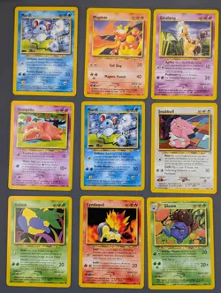 Pokemon - NEO Genesis - 9 Card Lot - Image 1