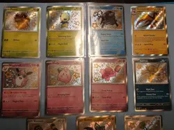 Pokemon Paldean Fates Baby Shiny Cards x11 Tinkatink Sableye Paldean Tauruos - Image 2