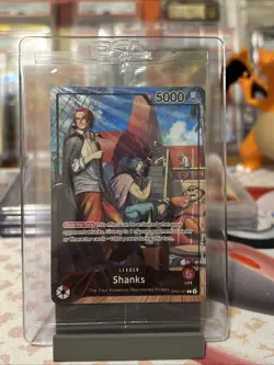 One Piece Shanks Leader PSA Promo Card Exclusive OP09-001 Sealed 💎 - Image 1