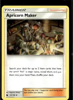 Pokemon Apricorn Maker 124/168 Celestial Storm Non Holo Uncommon 4 Card Lot - Image 1