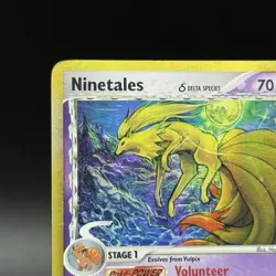 Pokemon Ninetales Delta Holo Rare Dragon Frontiers Card 030/068 LP/NM - Image 3