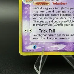 Pokemon Ninetales Delta Holo Rare Dragon Frontiers Card 030/068 LP/NM - Image 5