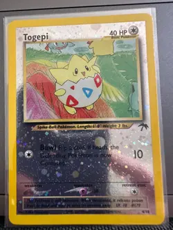 Pokemon Southern Islands #4/18 Togepi Reverse Holo Foil Card - Image 1