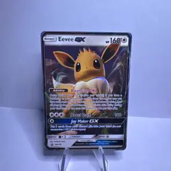 Eevee GX SM176 Black Star Promo Holo Pokemon TCG Card LP - Image 1
