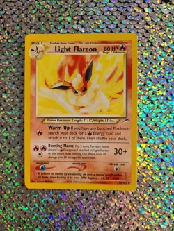 LIGHT FLAREON - 46/105 - Neo Destiny - Uncommon - Pokemon Card - NM - Image 2