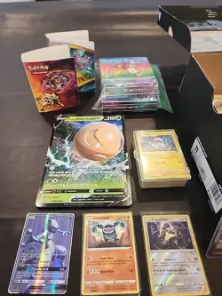 800 ULTRA RARE, HOLO, RARE AUTHENTIC POKEMON Card Lot Bulk TCG Cards 2 Jumbo Cds - Image 3