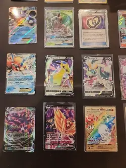 800 ULTRA RARE, HOLO, RARE AUTHENTIC POKEMON Card Lot Bulk TCG Cards 2 Jumbo Cds - Image 5