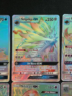 Pokemon Sun and Moon Rainbow Rare Lot - 6 Cards - Image 5