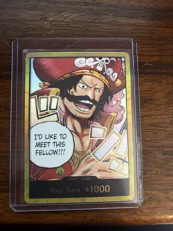 DON!! Card (Gol.D.Roger) (Gold) Carrying On His Will Foil - Image 1